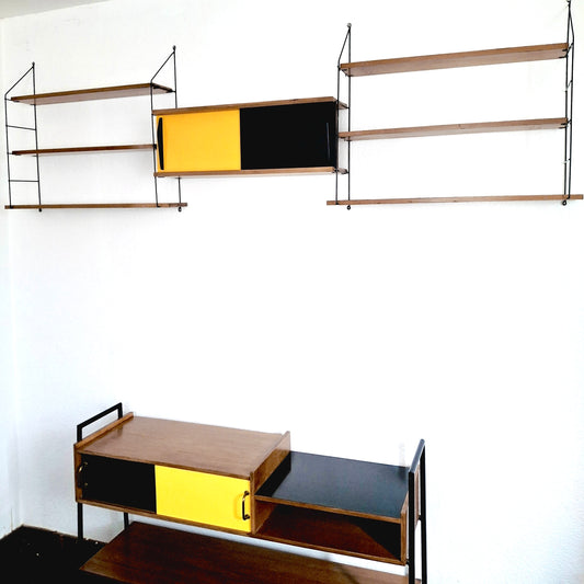 Étagère bibliothèque, années 60