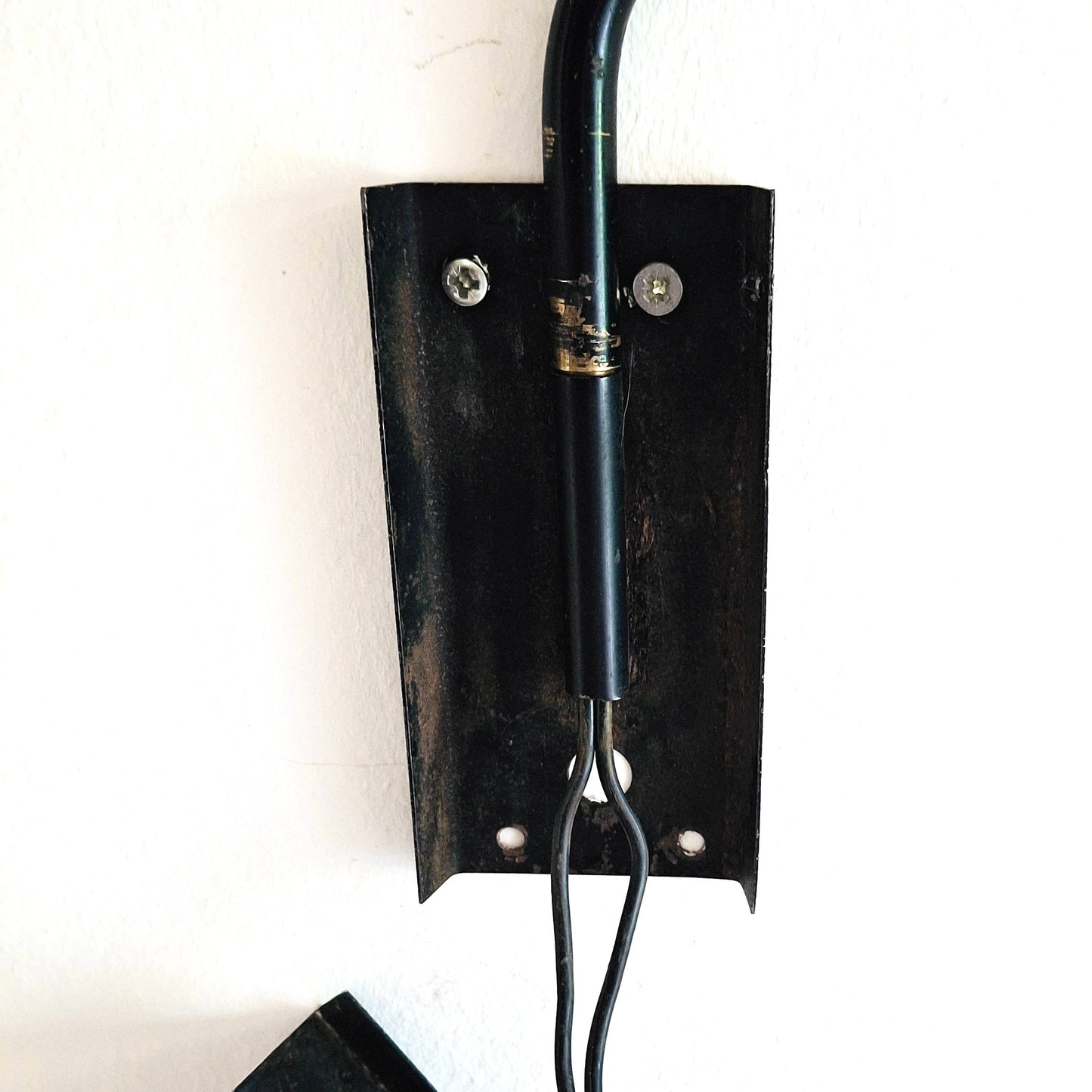 Luminaire, applique métal, années 60