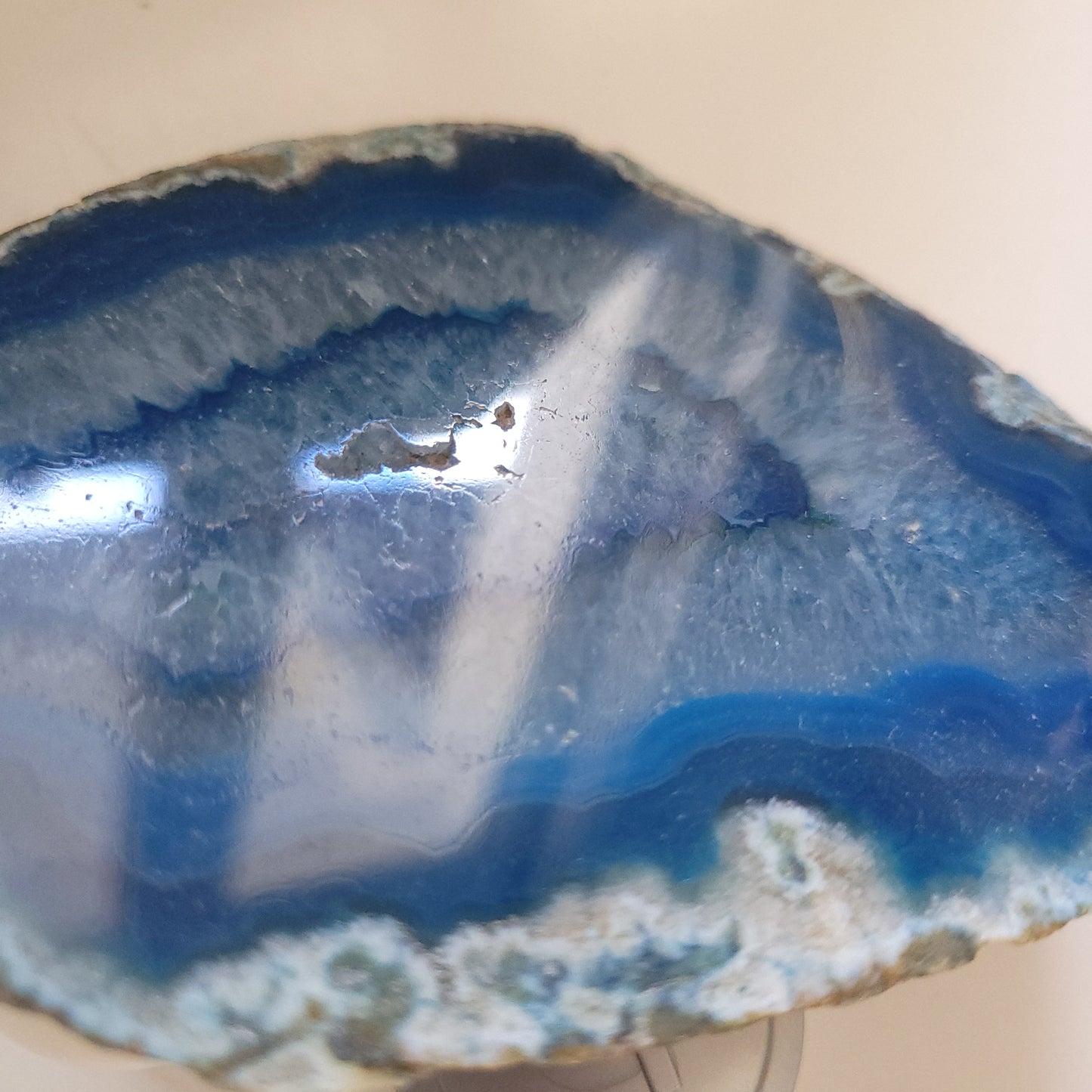 Porte stylo en agate