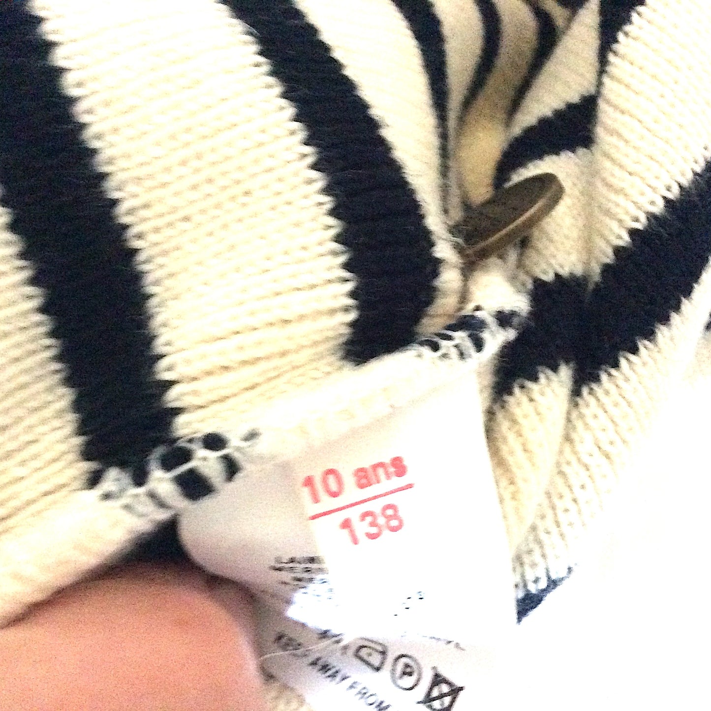 Pull marin enfant, fabriqué en France