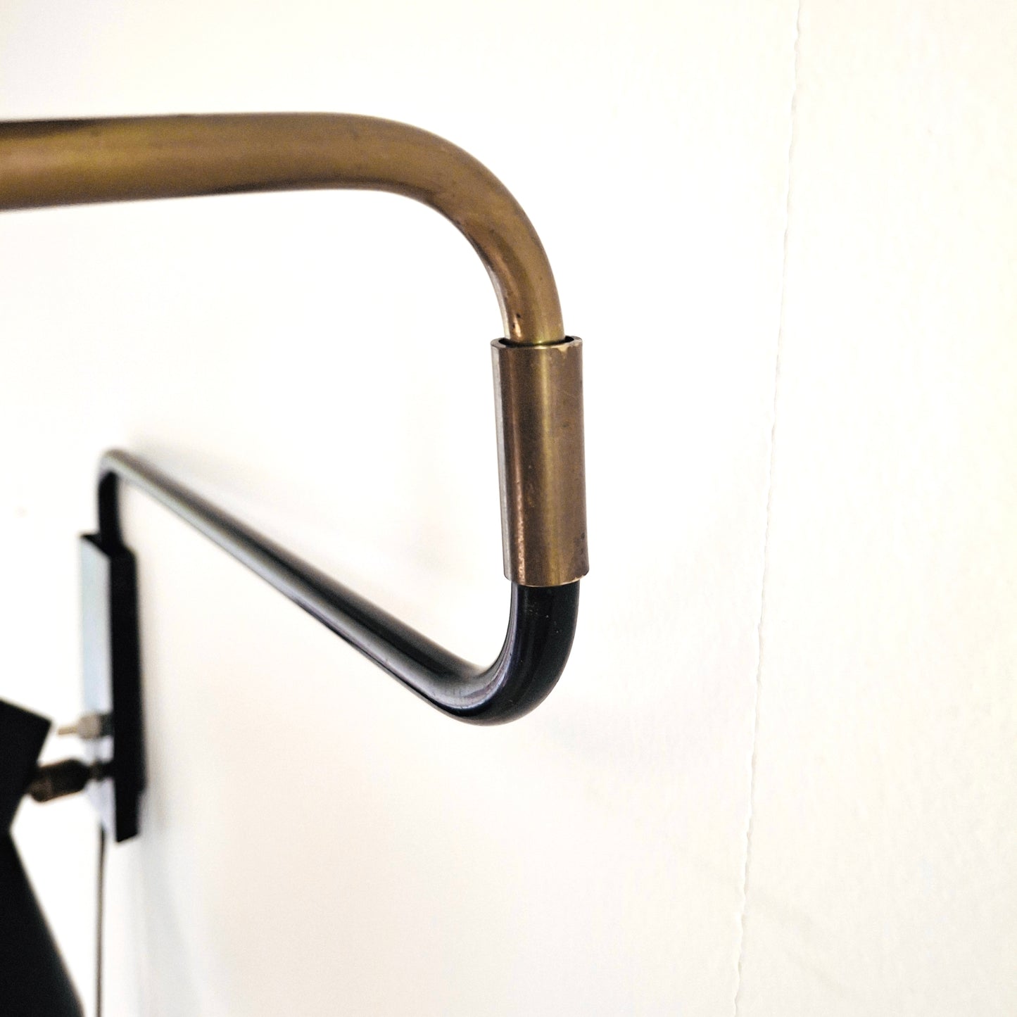 Luminaire, applique métal, années 60