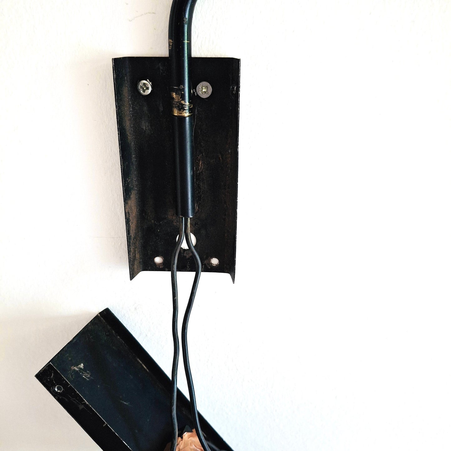 Luminaire, applique métal, années 60