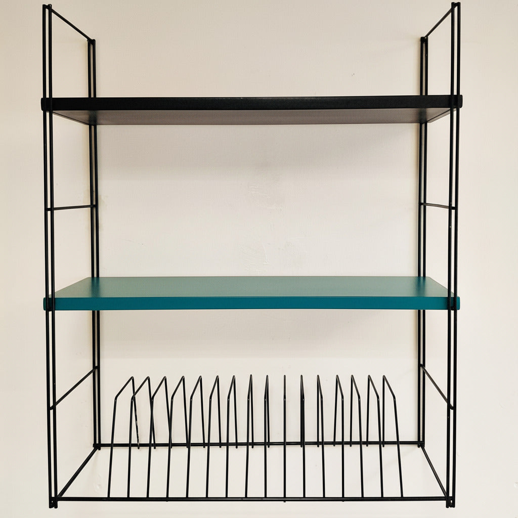 Étagère string en métal, années 60.