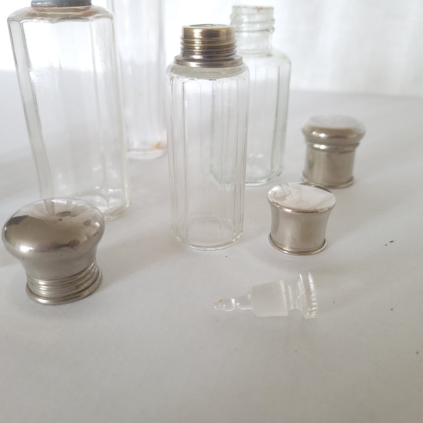 Flacons de toilette, début 20ème