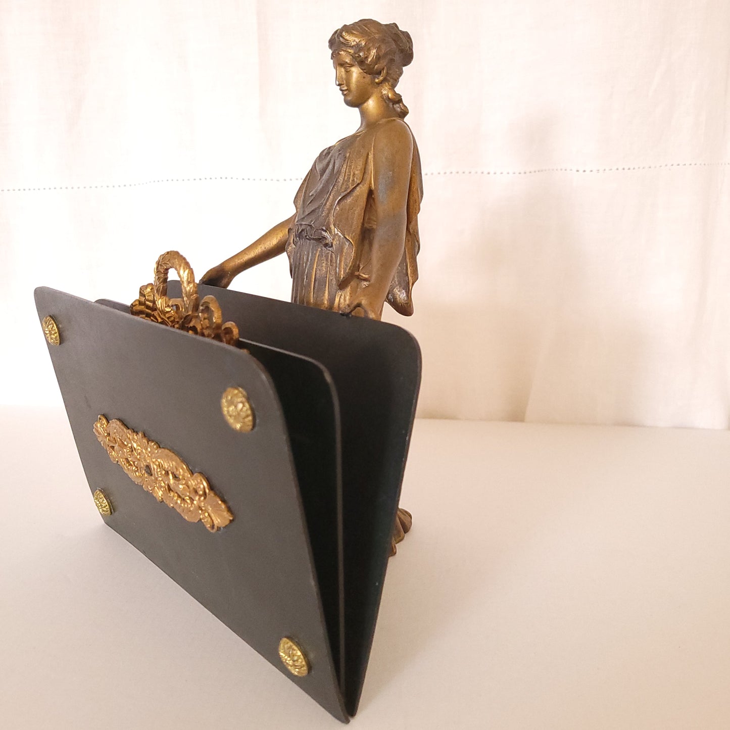 Porte-cartes de bureau, années 1940