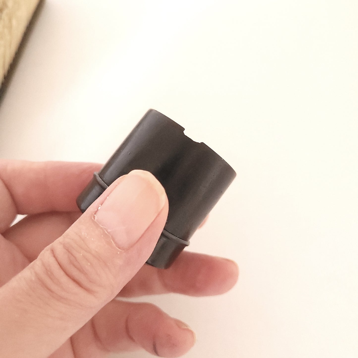 Nécessaire de toilette en ébène.