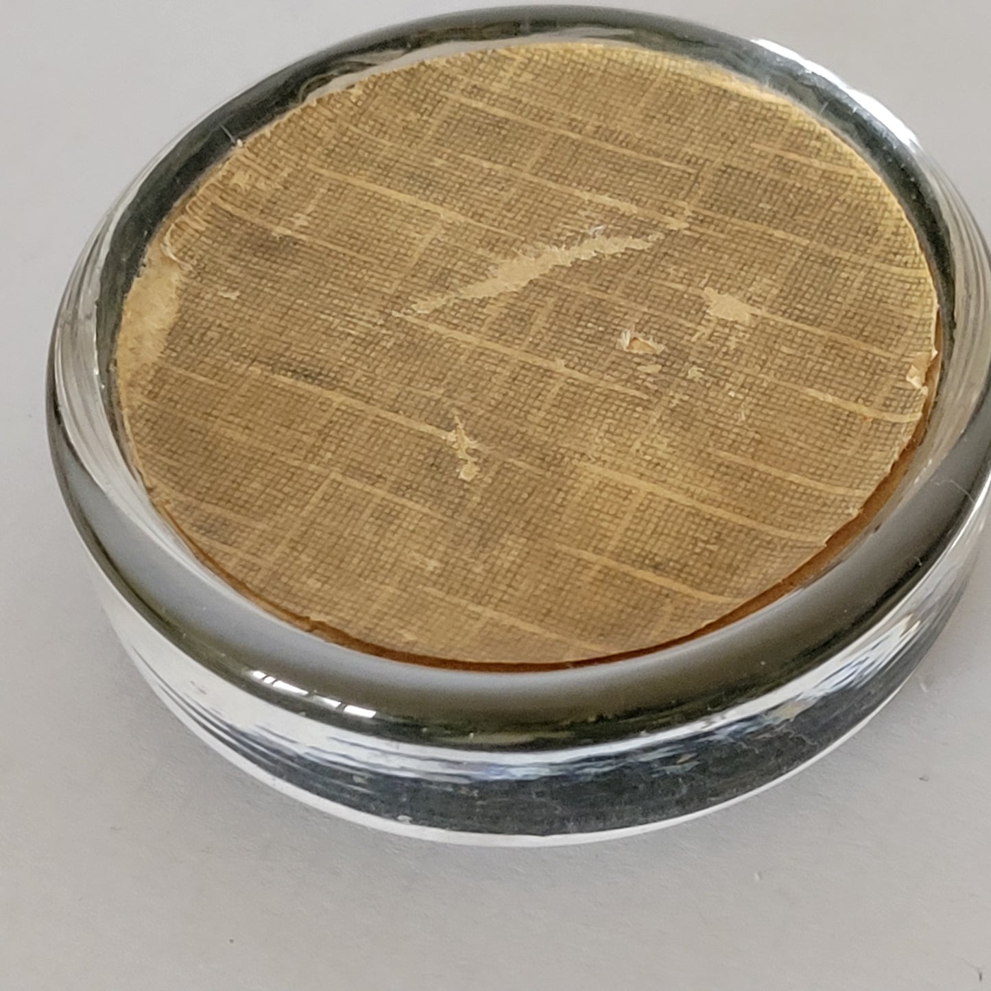 Presse papier en verre " Grotte de Lourdes "