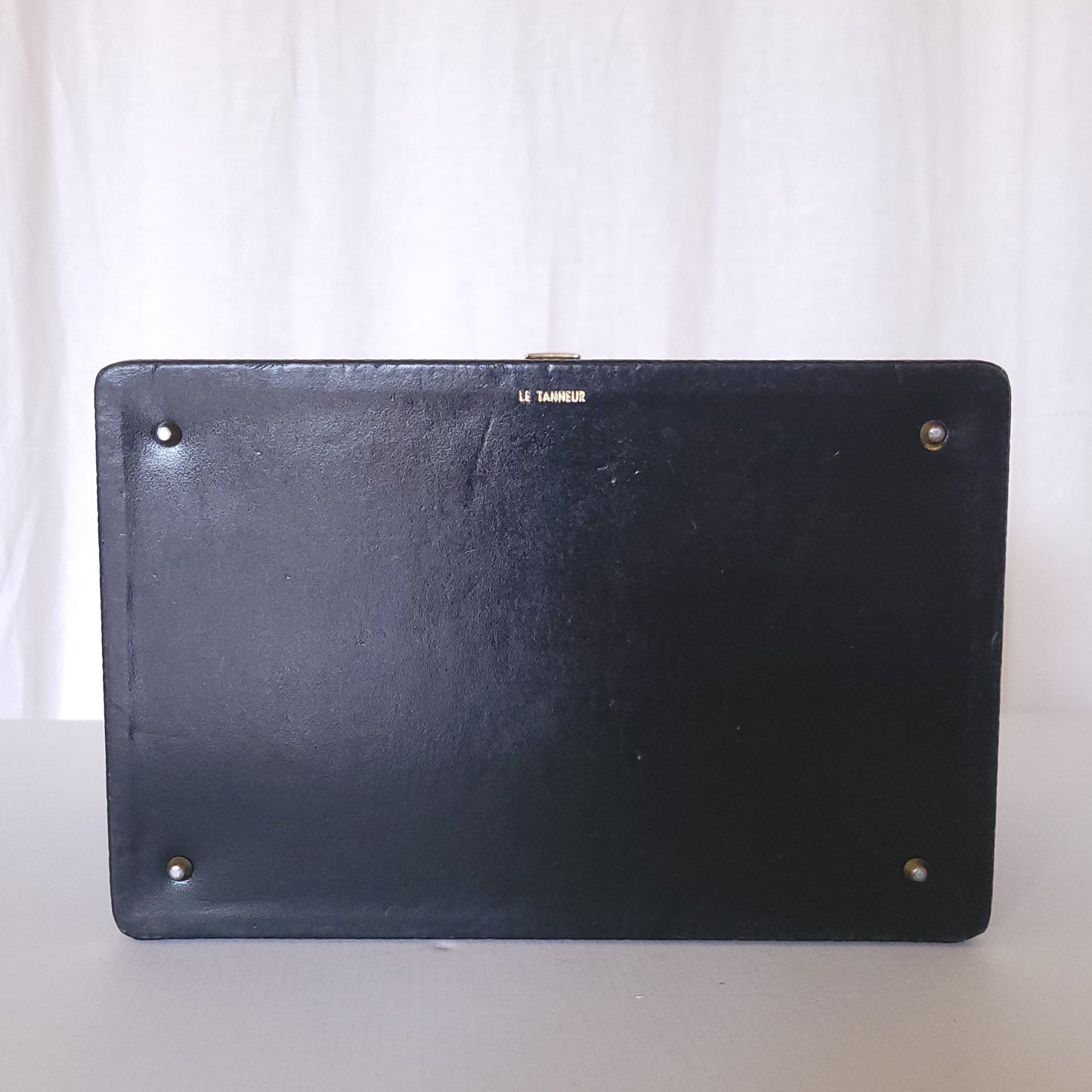 Vanity-case en cuir " LE TANNEUR "