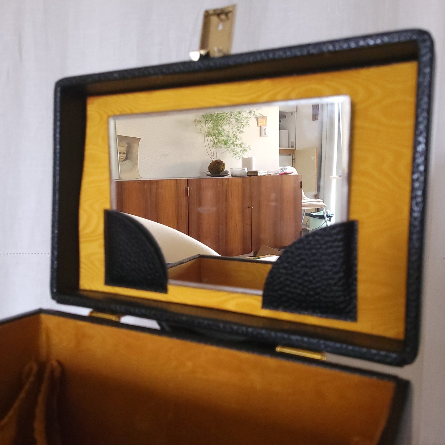 Vanity-case en cuir " LE TANNEUR "