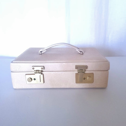 Mallette à bijoux en skaî. Années 70