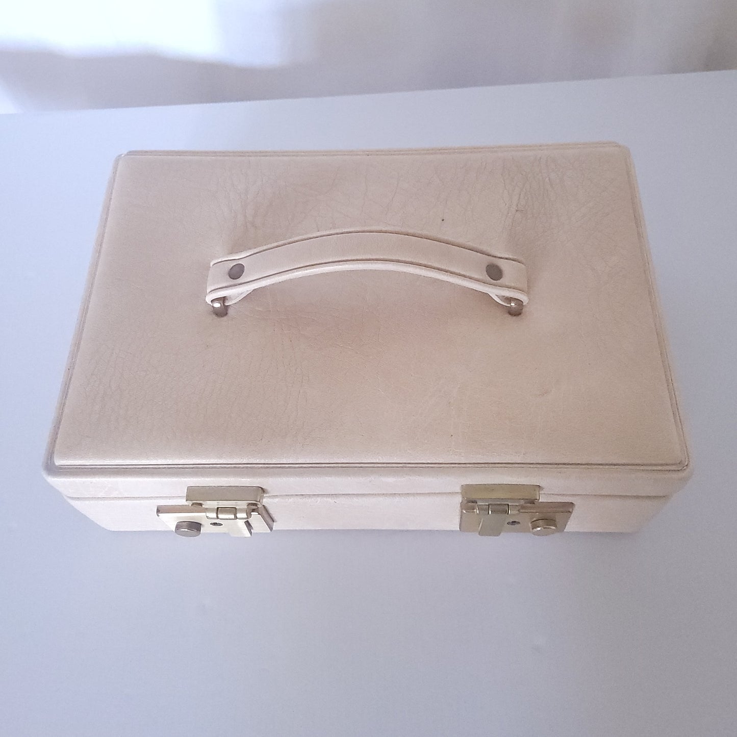 Mallette à bijoux en skaî. Années 70