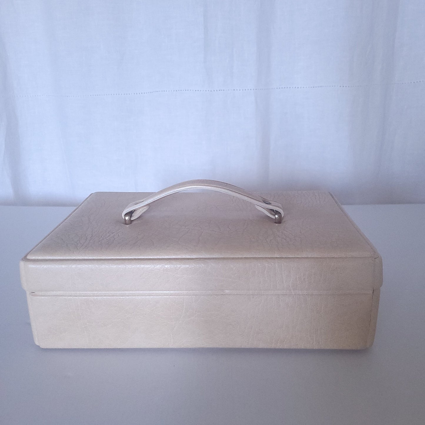 Mallette à bijoux en skaî. Années 70