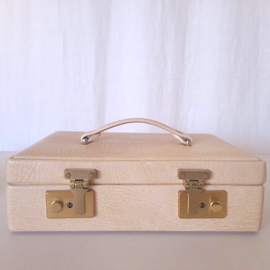 Mallette à bijoux en skaî. Années 70