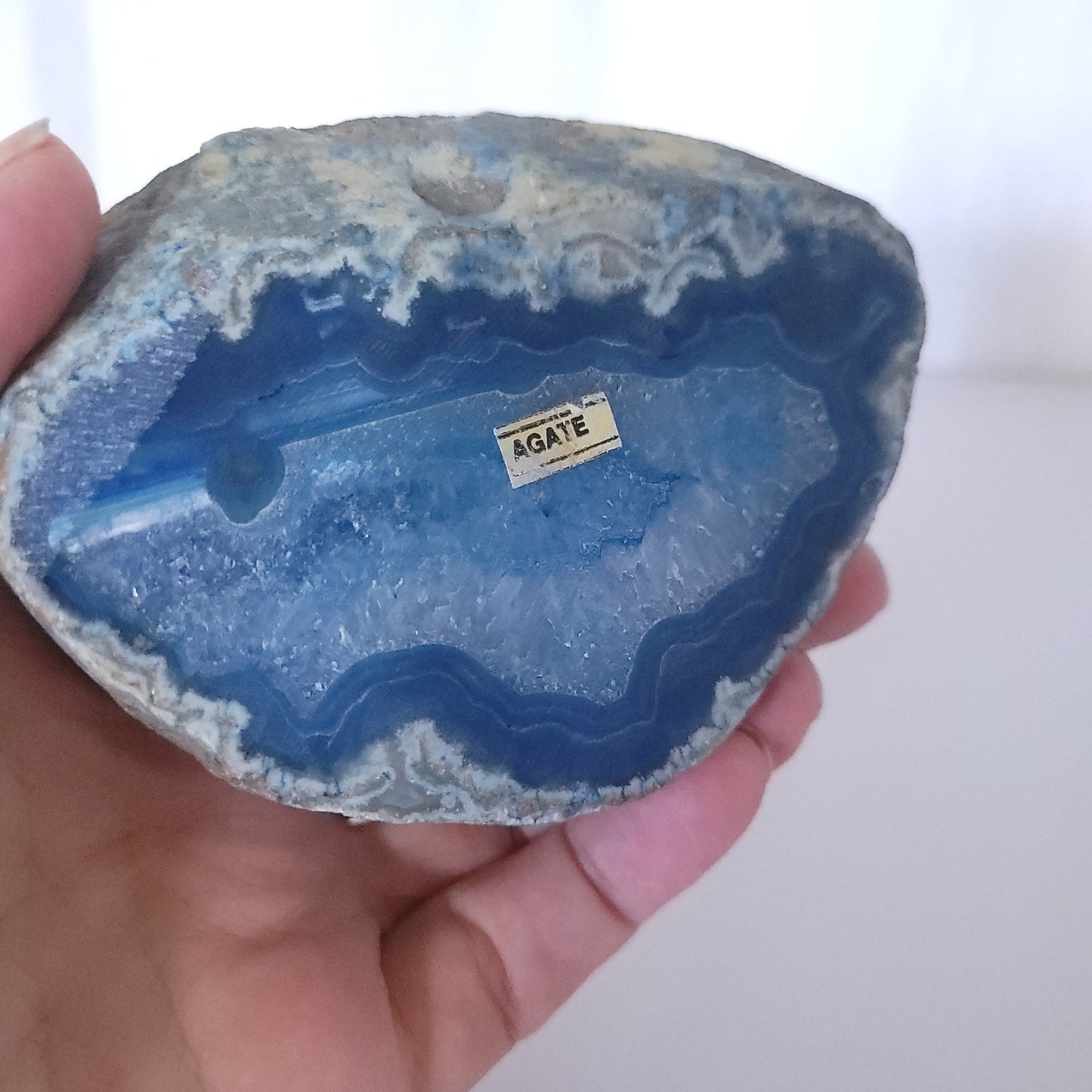 Porte stylo en agate