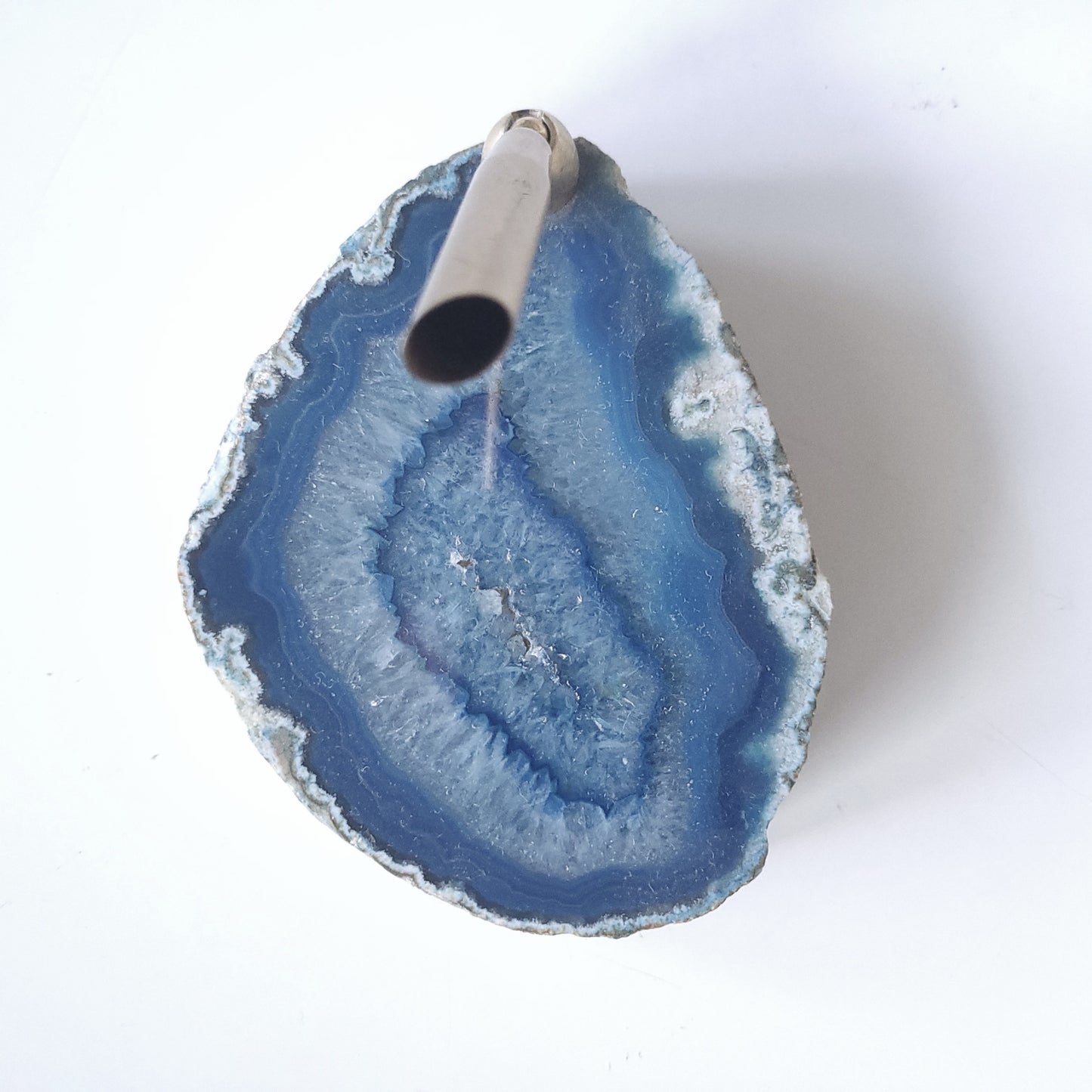 Porte stylo en agate