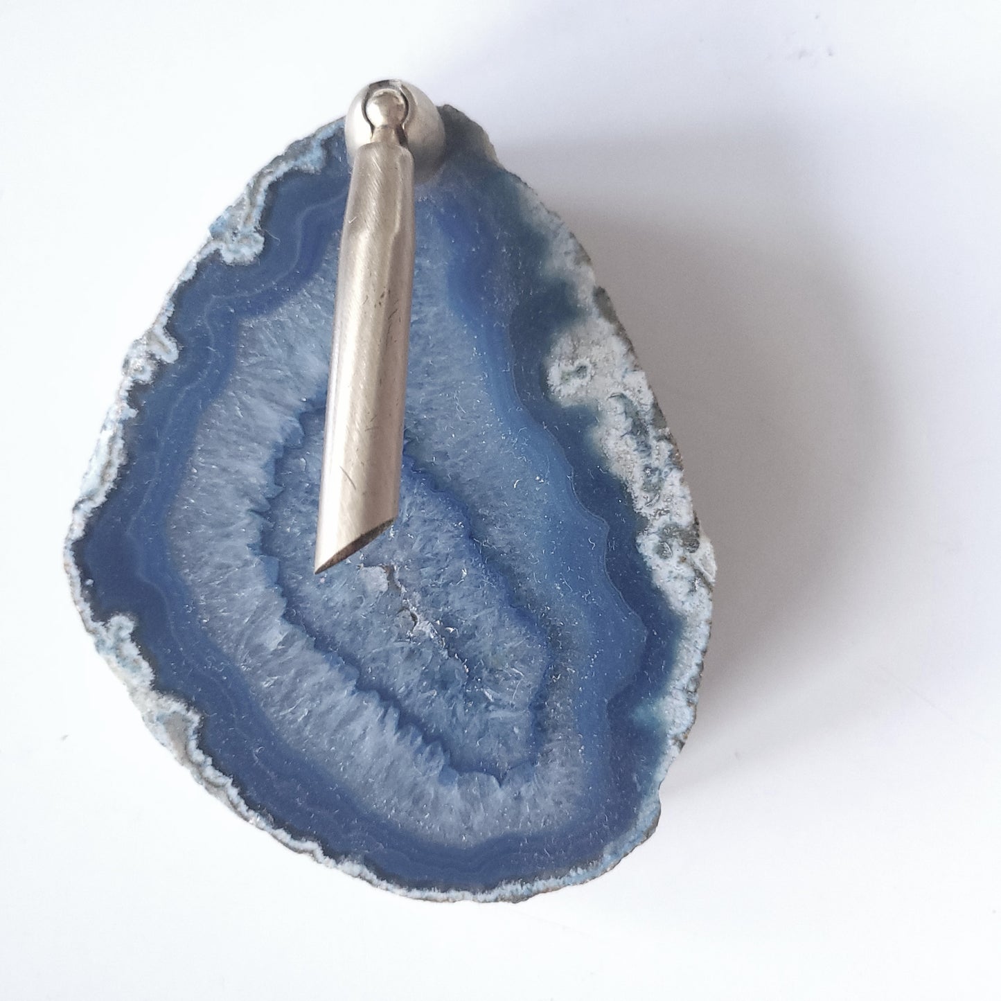 Porte stylo en agate
