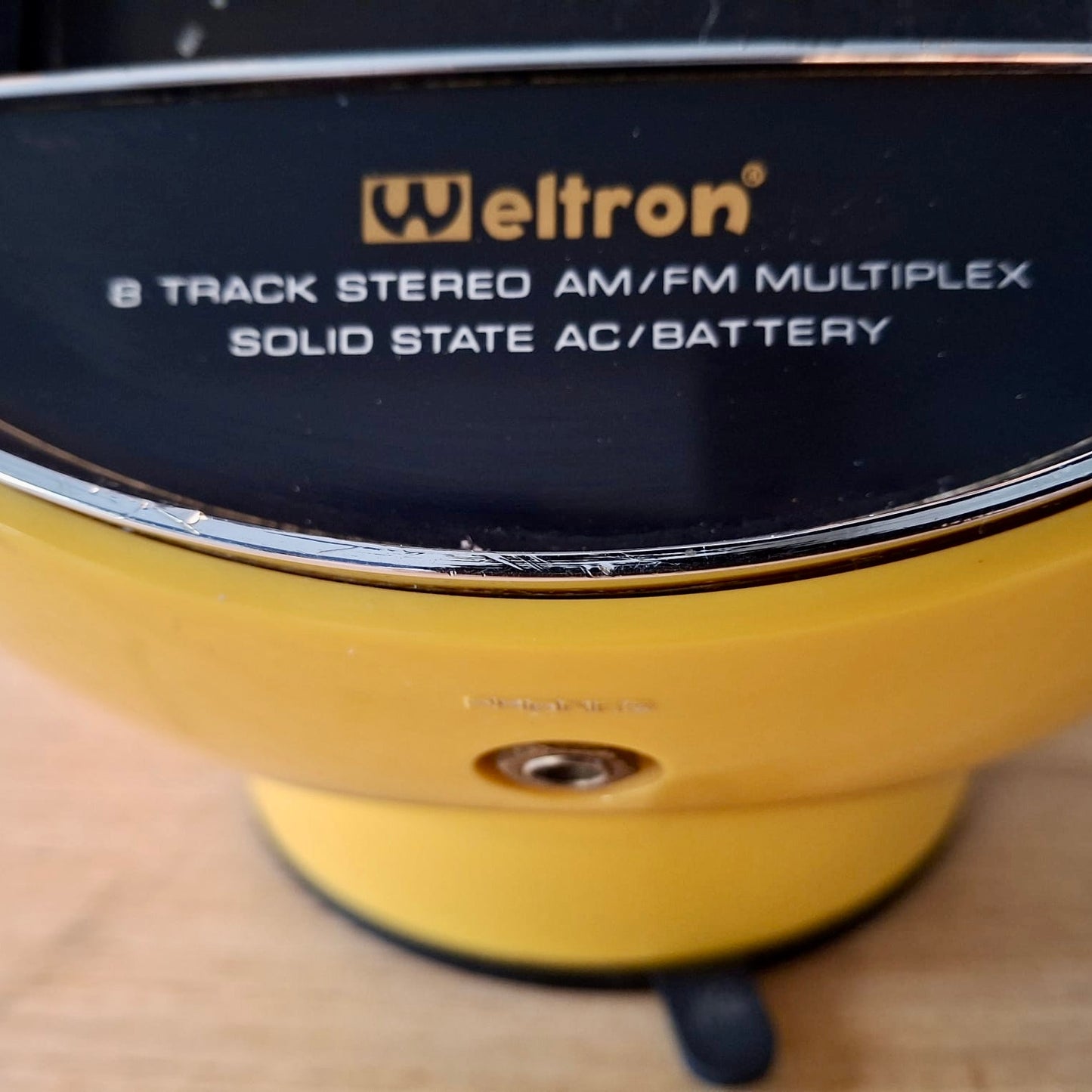 Grande radio WELTRON 31 cm. Années 70