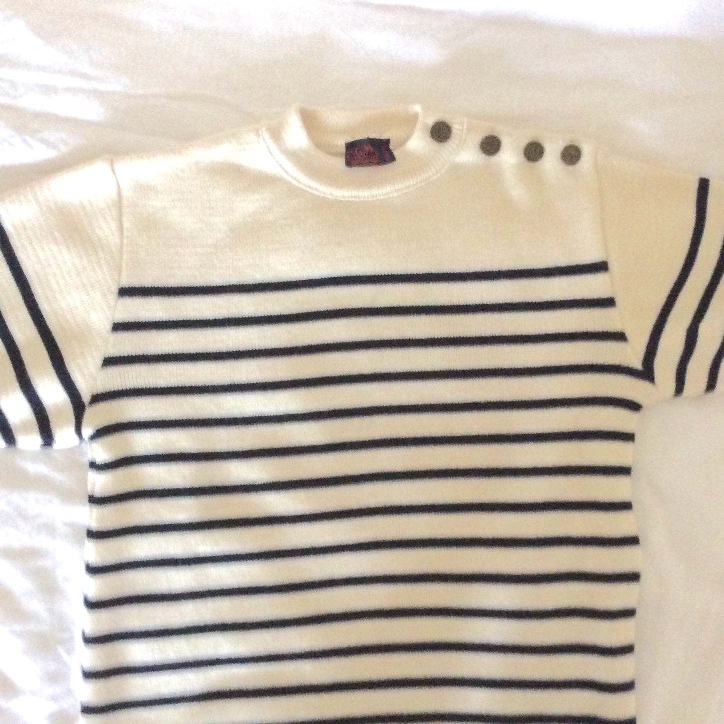 Pull marin enfant, fabriqué en France