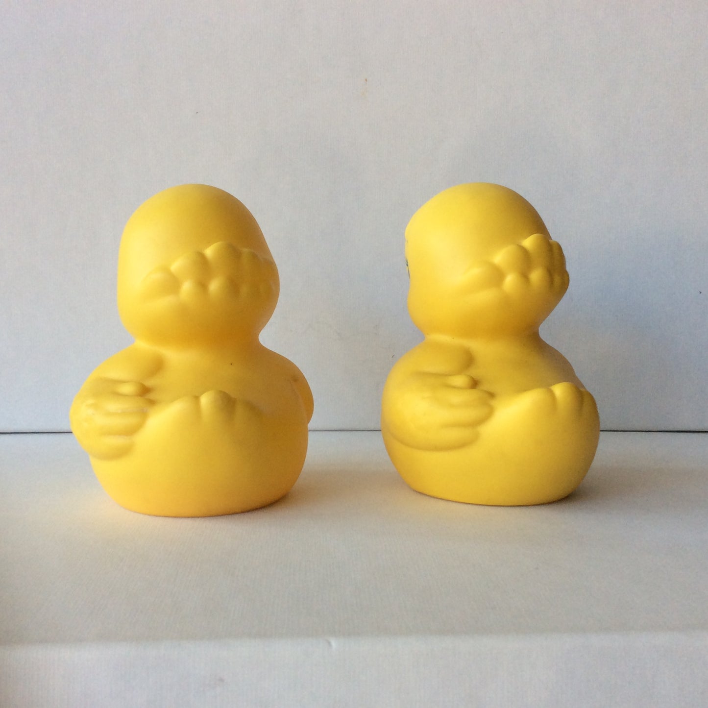 Les jumeaux, canards trop mignons.