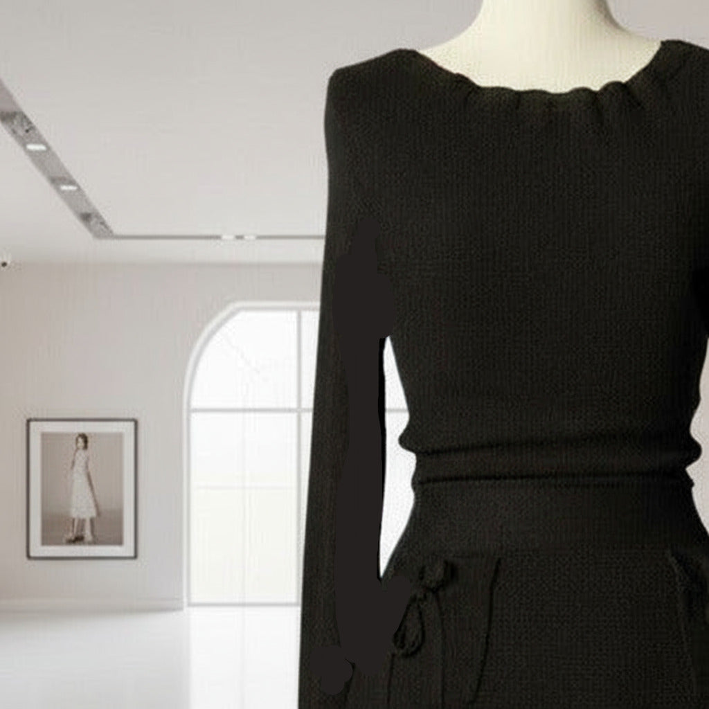 Robe noire CHRISTIAN DIOR