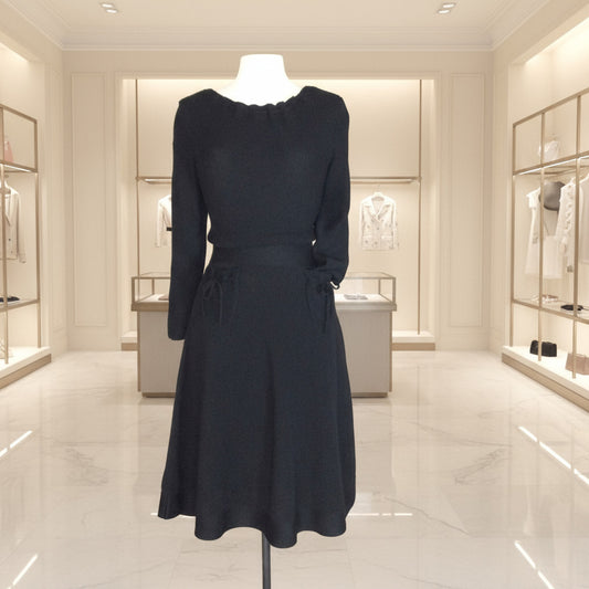 Robe noire CHRISTIAN DIOR