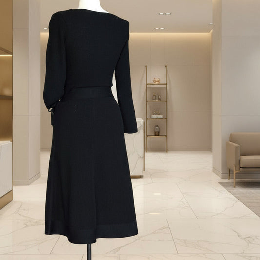 Robe noire CHRISTIAN DIOR