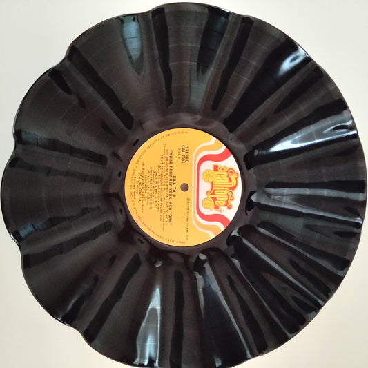 Corbeille disque vinyle, années 70