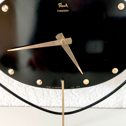 Horloge murale métal. Année 60