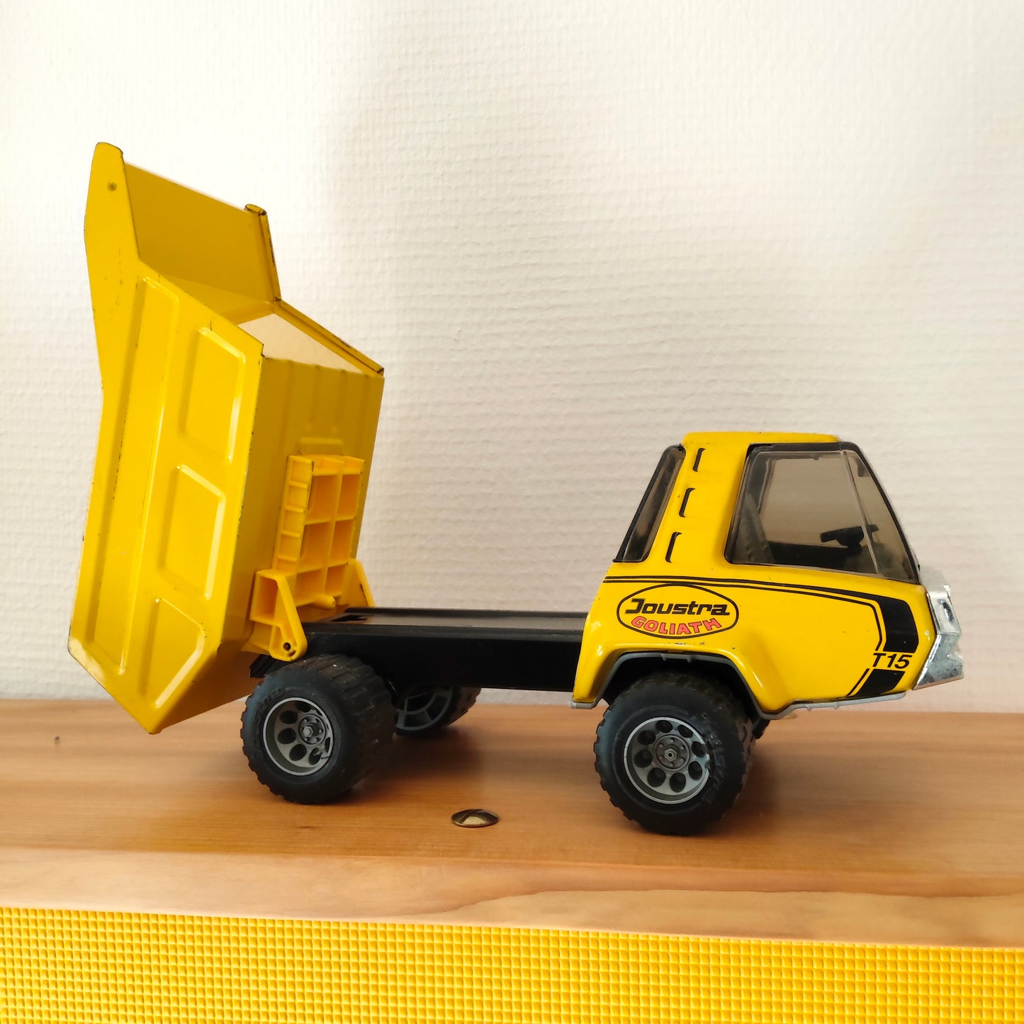 Camion benne JOUSTRA Goliath, années 1970-1980.