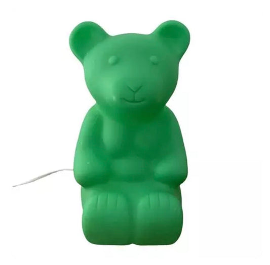 Lampe JELLY BEAR veilleuse ourson vert