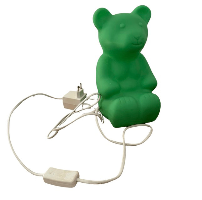 Lampe JELLY BEAR veilleuse ourson vert